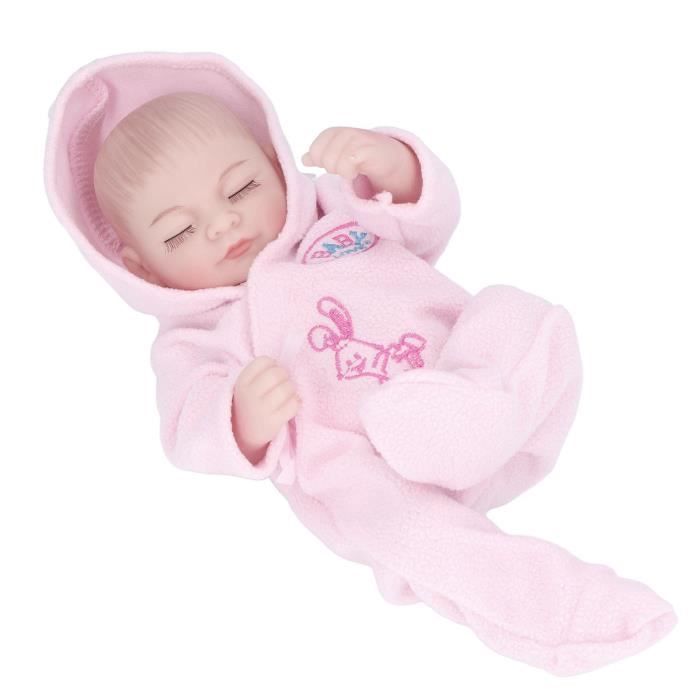 Muñeca bebé reborn - OMABETA - 25 cm - Silicona suave - Aspecto realista - Fácil de limpiar