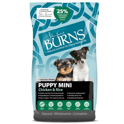 Burns Puppy Mini - Poulet et riz