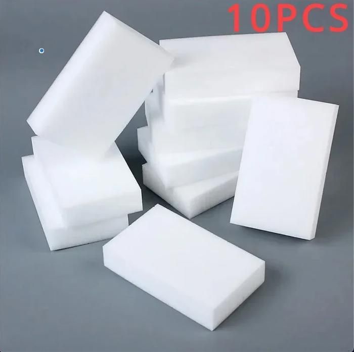 LOTE DE 10 ESPONJAS MÁGICAS DE LIMPIEZA PARA LA LÍNEA DE AGUA DE LA PISCINA Y MÚLTIPLES MANCHAS