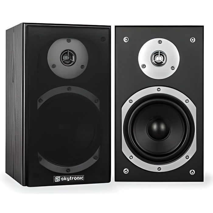 Caixas acústicas de estante Fenton SHFB55B - 280W - ideais para música e home theater