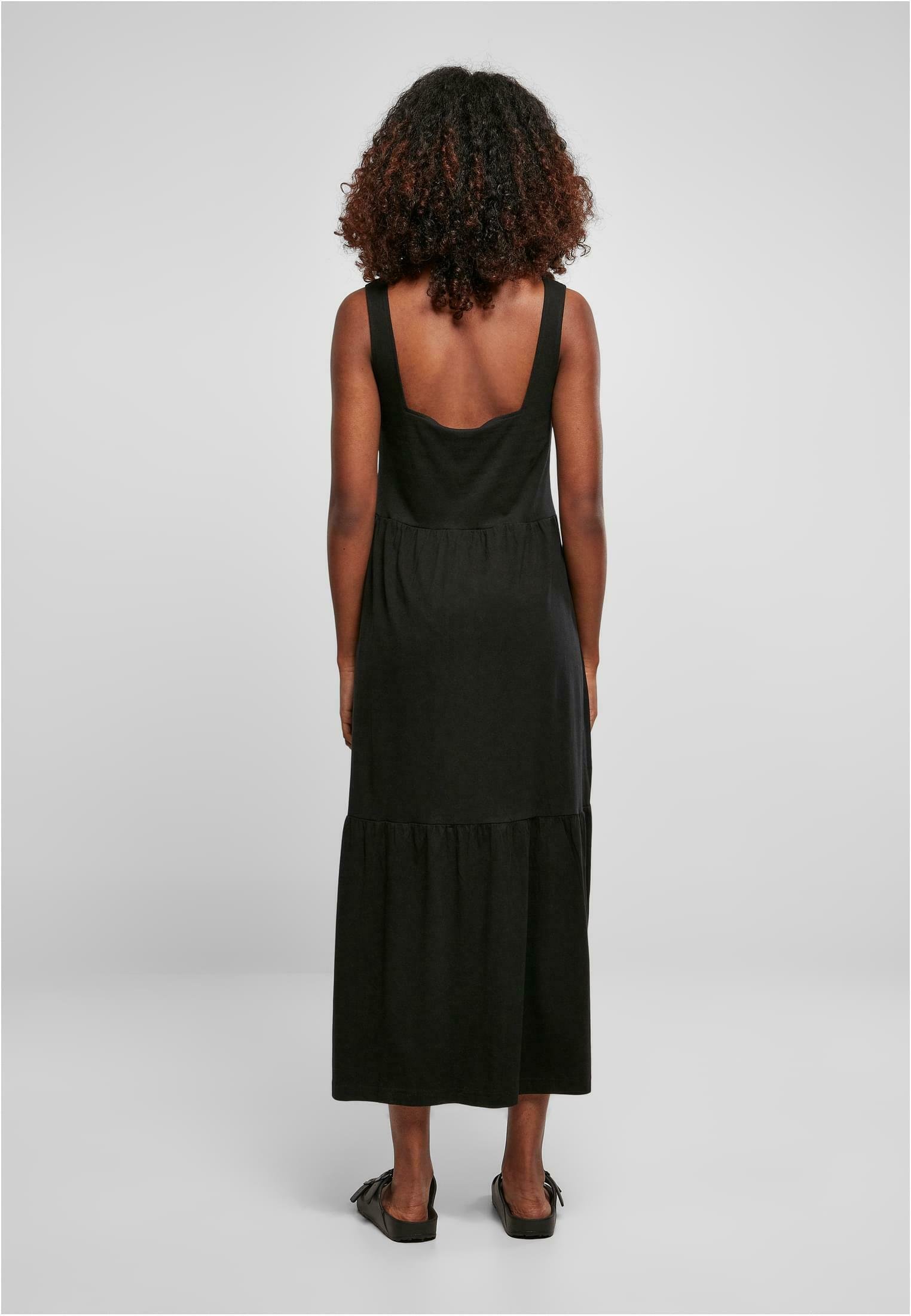 Urban Classics 7/8 LENGTH VALANCE SUMMER - Žerzejové šaty - black