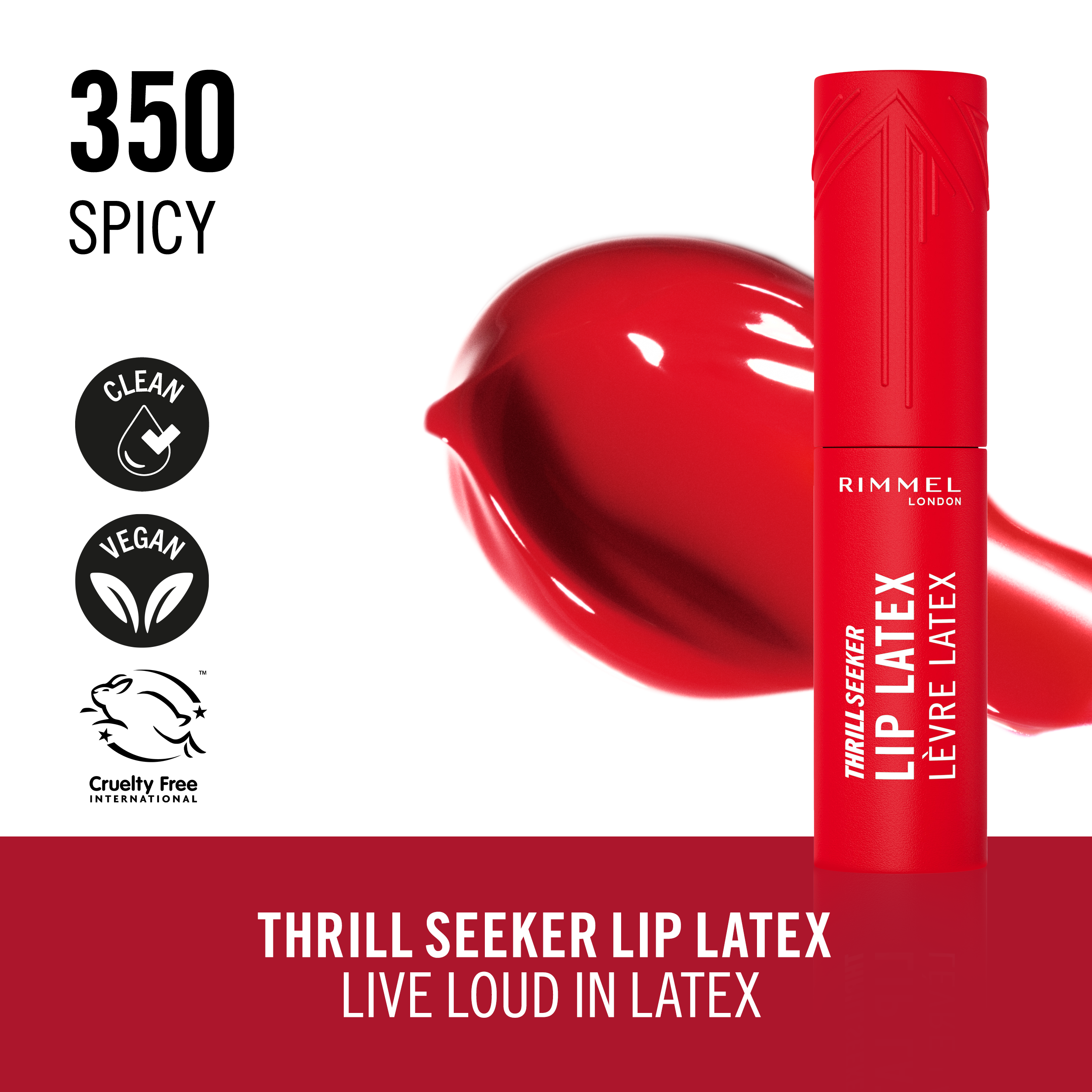 Tekutý rúž Thrill Seeker Lip Latex Tekuté rúže