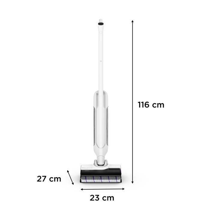 Rowenta X-Clean 10, draadloze stofzuiger en wasmachine, 60 min, reinigt in één keer GZ7035WO