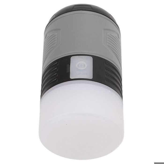 Lámpara solar portátil para camping - Repelente de mosquitos LED recargable por USB