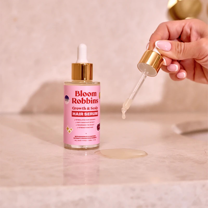 Bloom Robbins Growth & Scalp HAIR SERUM serums visiem matu tipiem