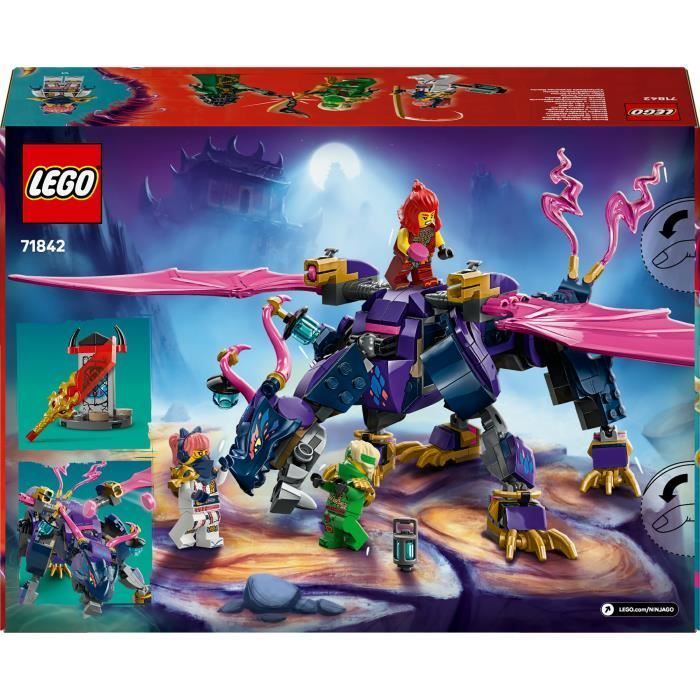 LEGO NINJAGO 71842 Rontu Le Maître Dragon - Jeu De Construction Pour Garçon Dès 7 Ans