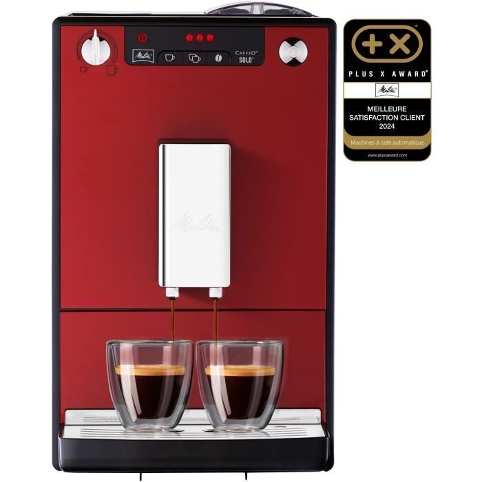 MELITTA Solo Bean-to-Cup Coffee Machine - Chili Red