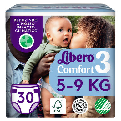 Libero Comfort T3 vaippa 5-9 kg 30 kpl 30 kpl