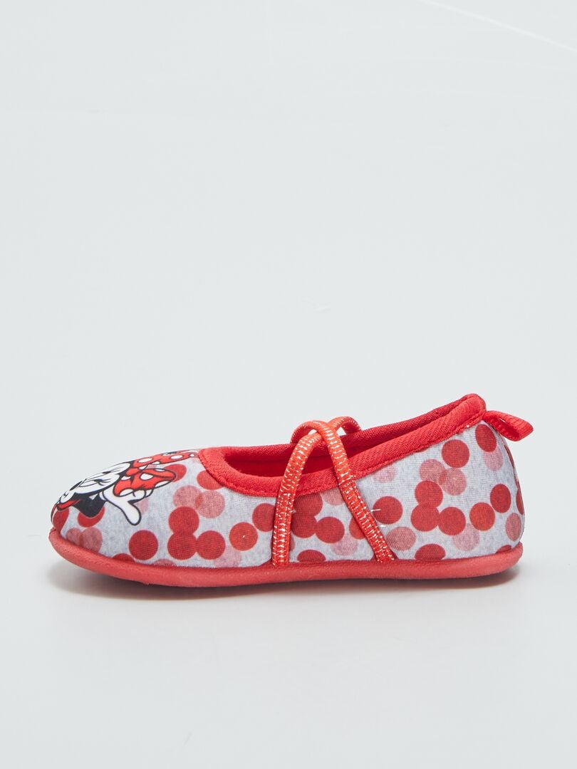 Baletki „Minnie” – CZERWONE