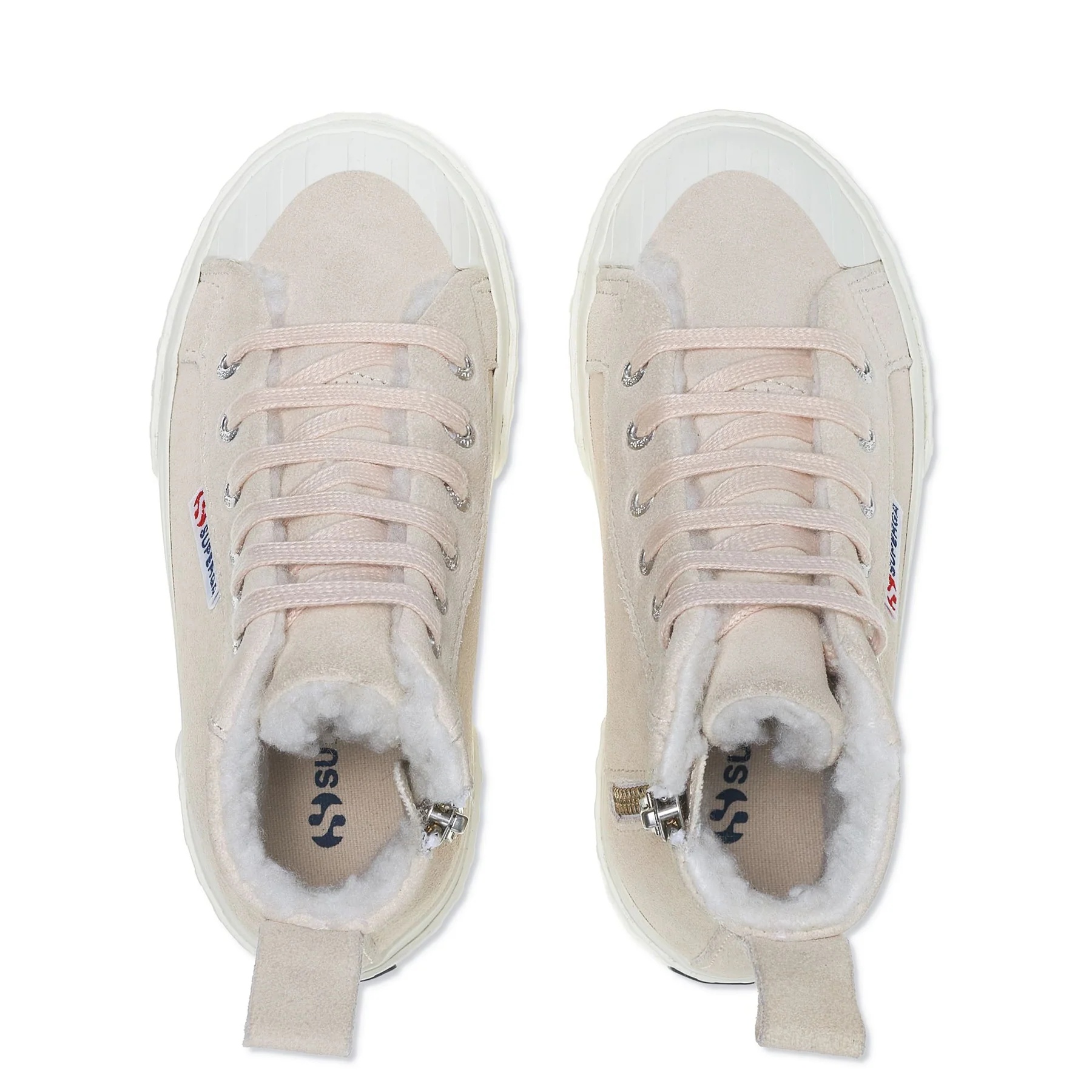 2696 KIDS STRIPE SUEDE-PINK ALMOND-FAVORIO