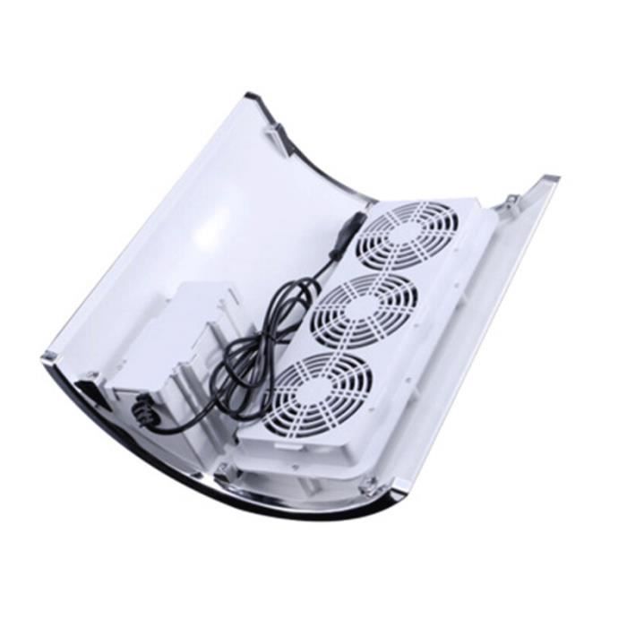 Professional Nail Vacuum Dryer with Three Powerful Fans, Manicure Salon Tools, Nail Art Kit with Plug