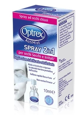 OPTREX Optrex Actimist Spray 2 en 1 para ojos secos e irritados 10 ml Producto lubricante e hidratante