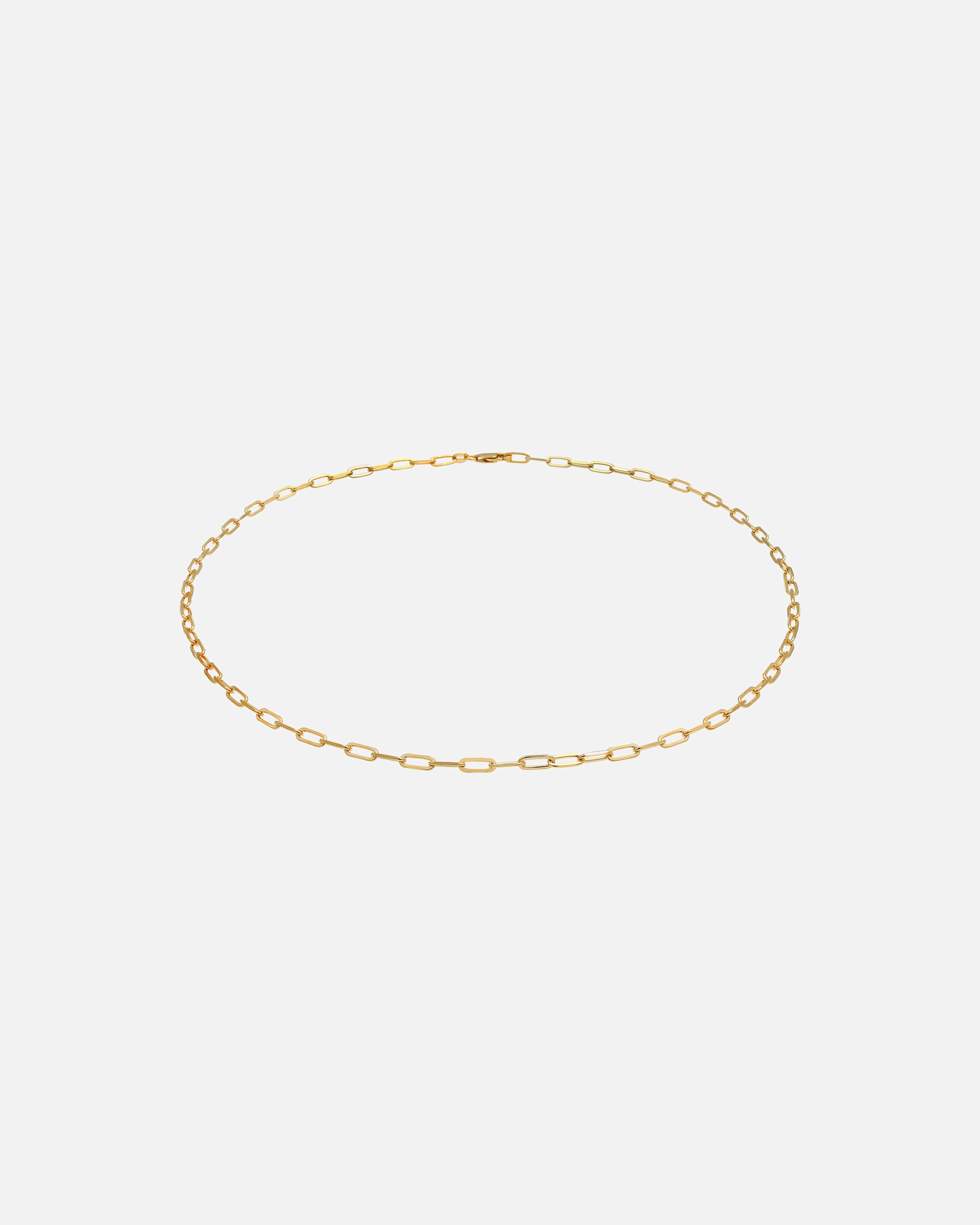 Elli Chaîne de base grossière à maillons dames Tendance minimale en argent sterling 925