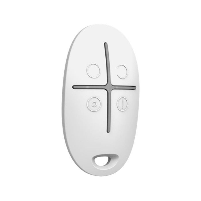 Télécommande - Ajax - SpaceControl - Blanc - Sans fil - 1300 mètres de portée