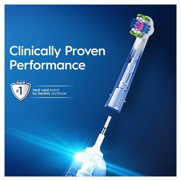 Oral-B Pro 3D White Opzetborstels<br>wit, 4 stuks