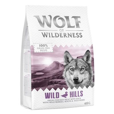 Wolf of Wilderness torrfoder för hundar provpaket