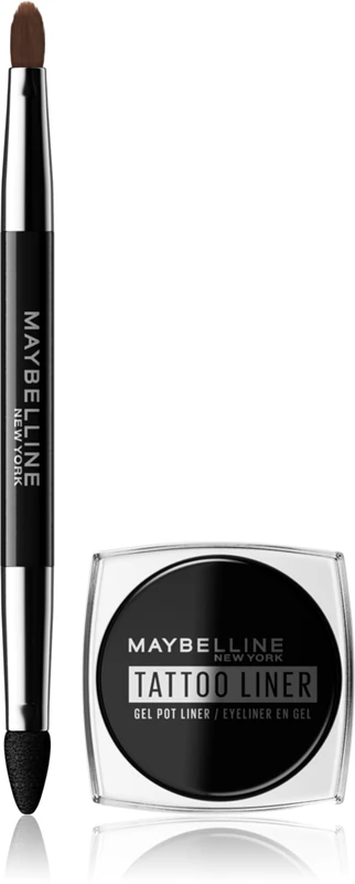 Delineador em gel de longa duração Maybelline New York Tattoo Liner com pincel