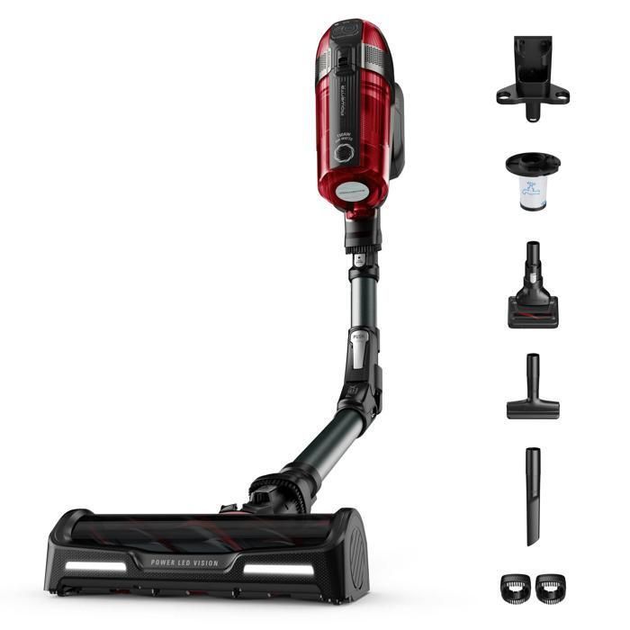 Rowenta Aspirateur balai sans fil multifonction, Performant, Polyvalent, 150 AW, Autonomie jusqu'à 45 minutes RH98A8WO