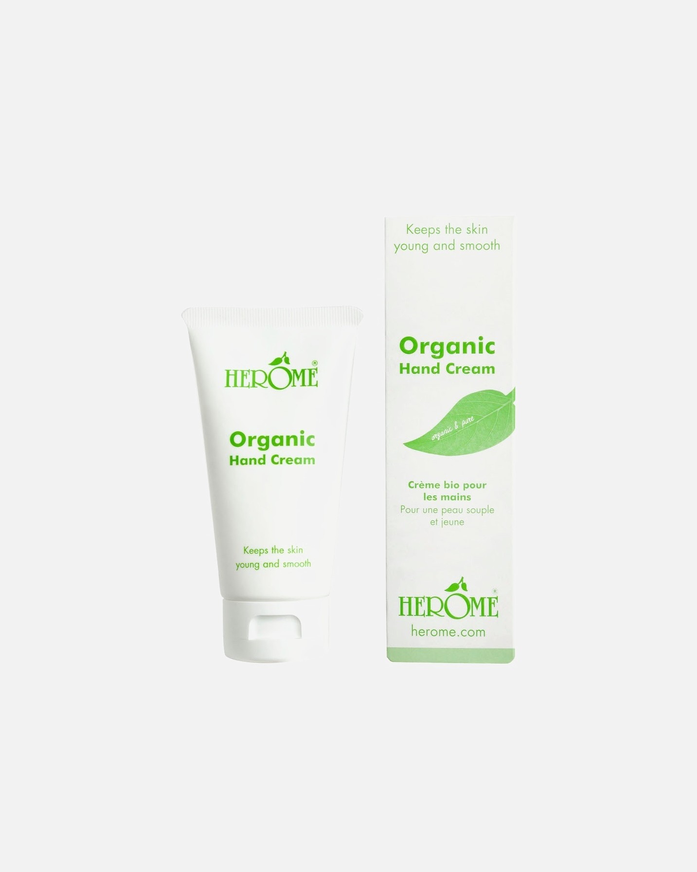 Herome Cosmetics roku krēms, organisks un tīrs, 75 ml
