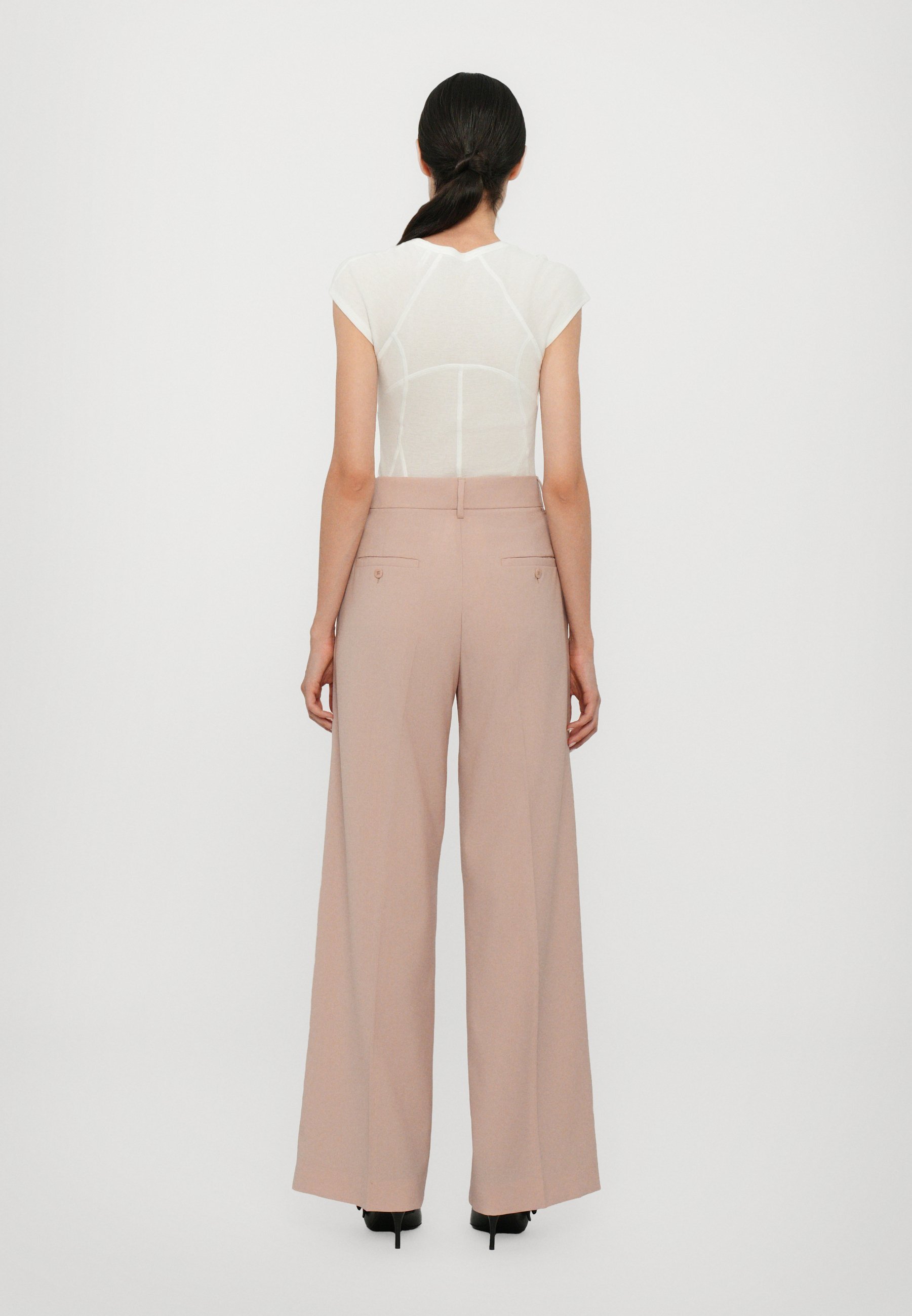 WEEKEND MaxMara VISUAL - Broek - poeder