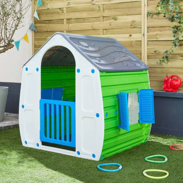 Casita de juegos de plástico para niños LOU