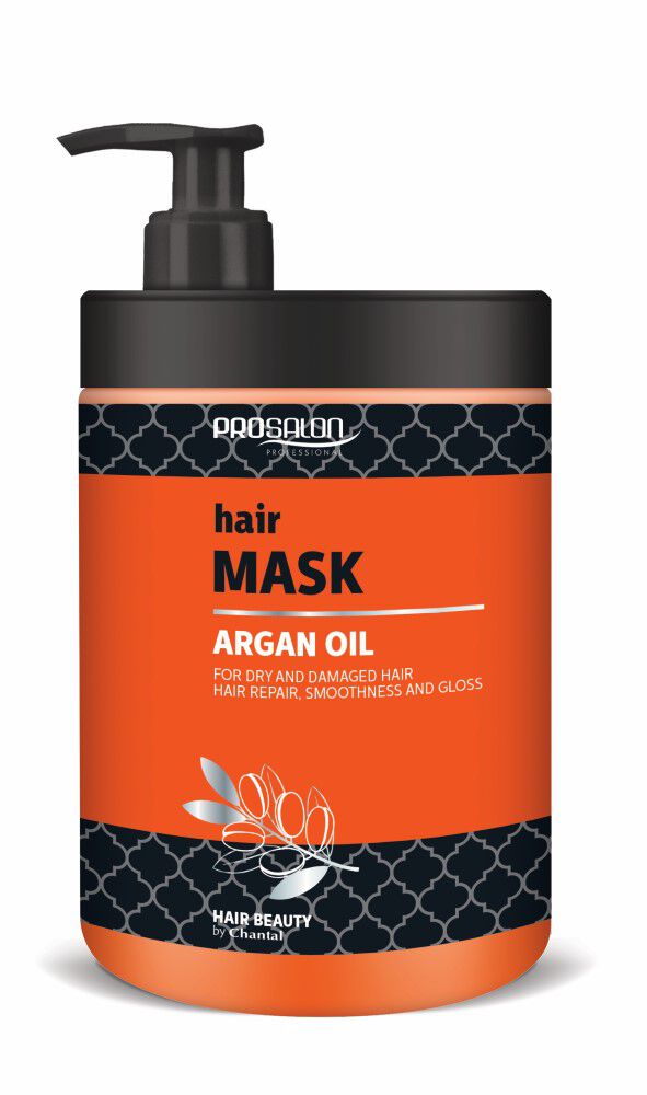 Prosalon regenererande hårinpackning med arganolja 1000 ml arganolja