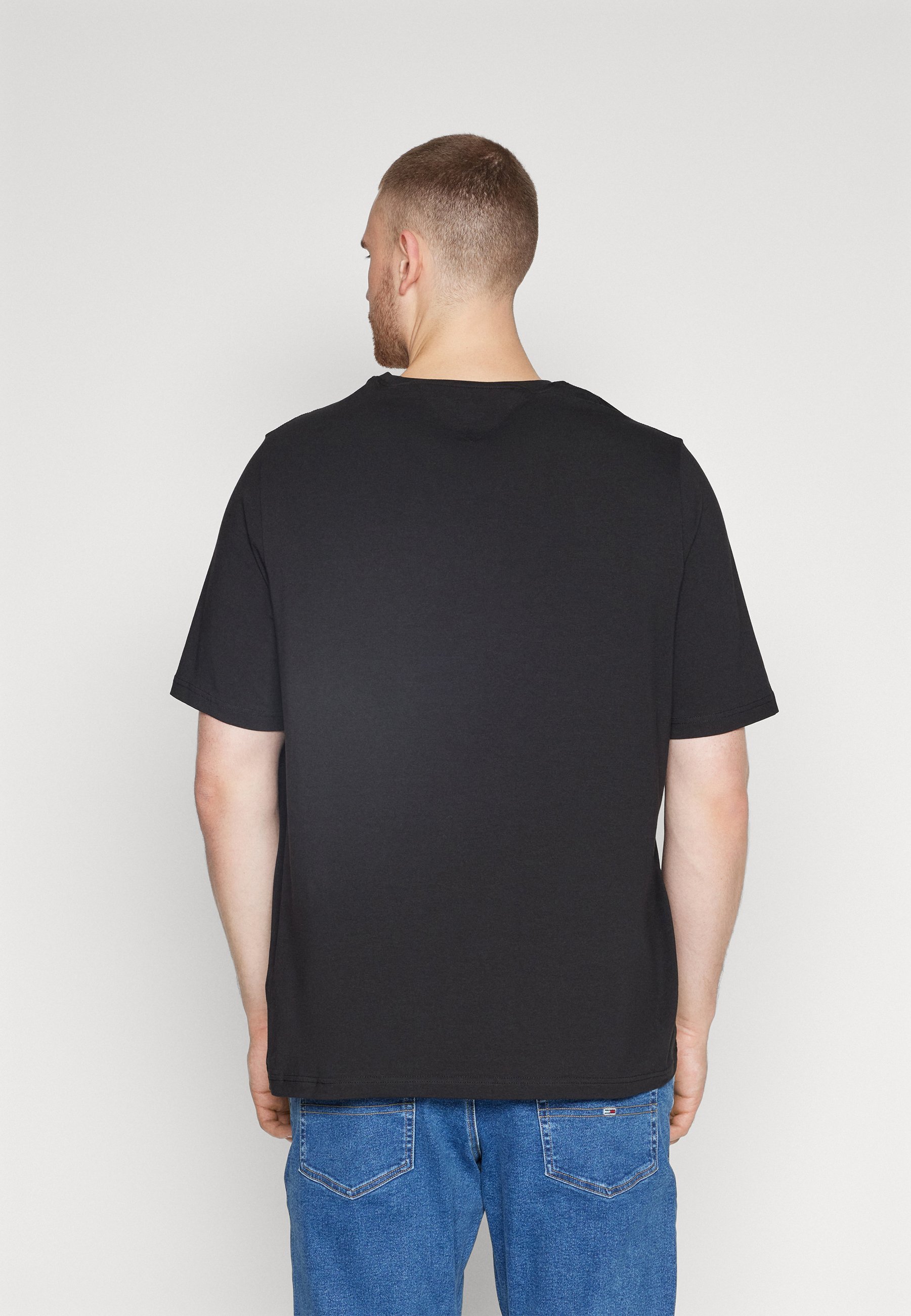 Tommy Hilfiger CORE STRETCH SLIM TEE - T-shirt basic - nera