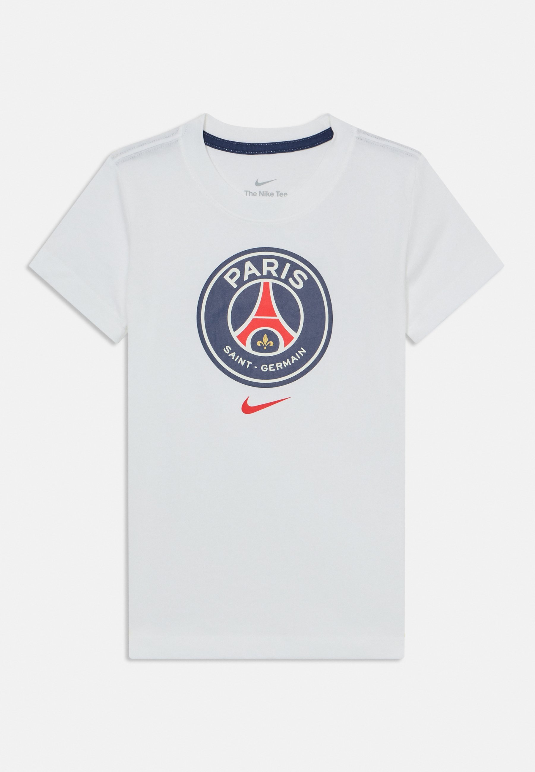 Camiseta Nike Performance PARIS GERMAIN CREST UNISSEX - Camiseta Esportiva - branca