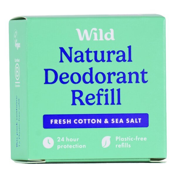 Prirodni dezodorans Wild Fresh Cotton & Sea Salt, punjenje 40g