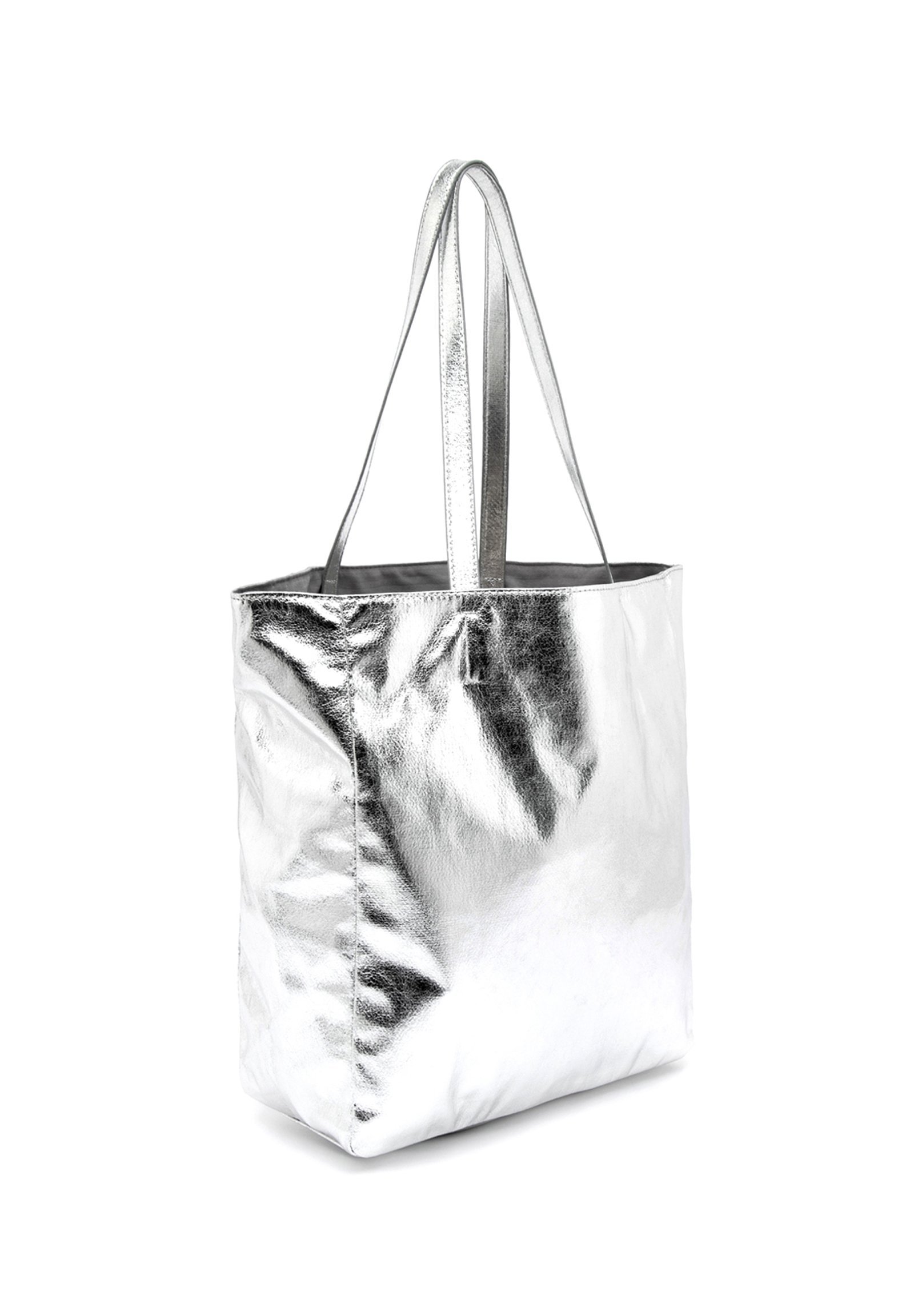 MISAKO DANITA POP - Geanta de mana - argintiu