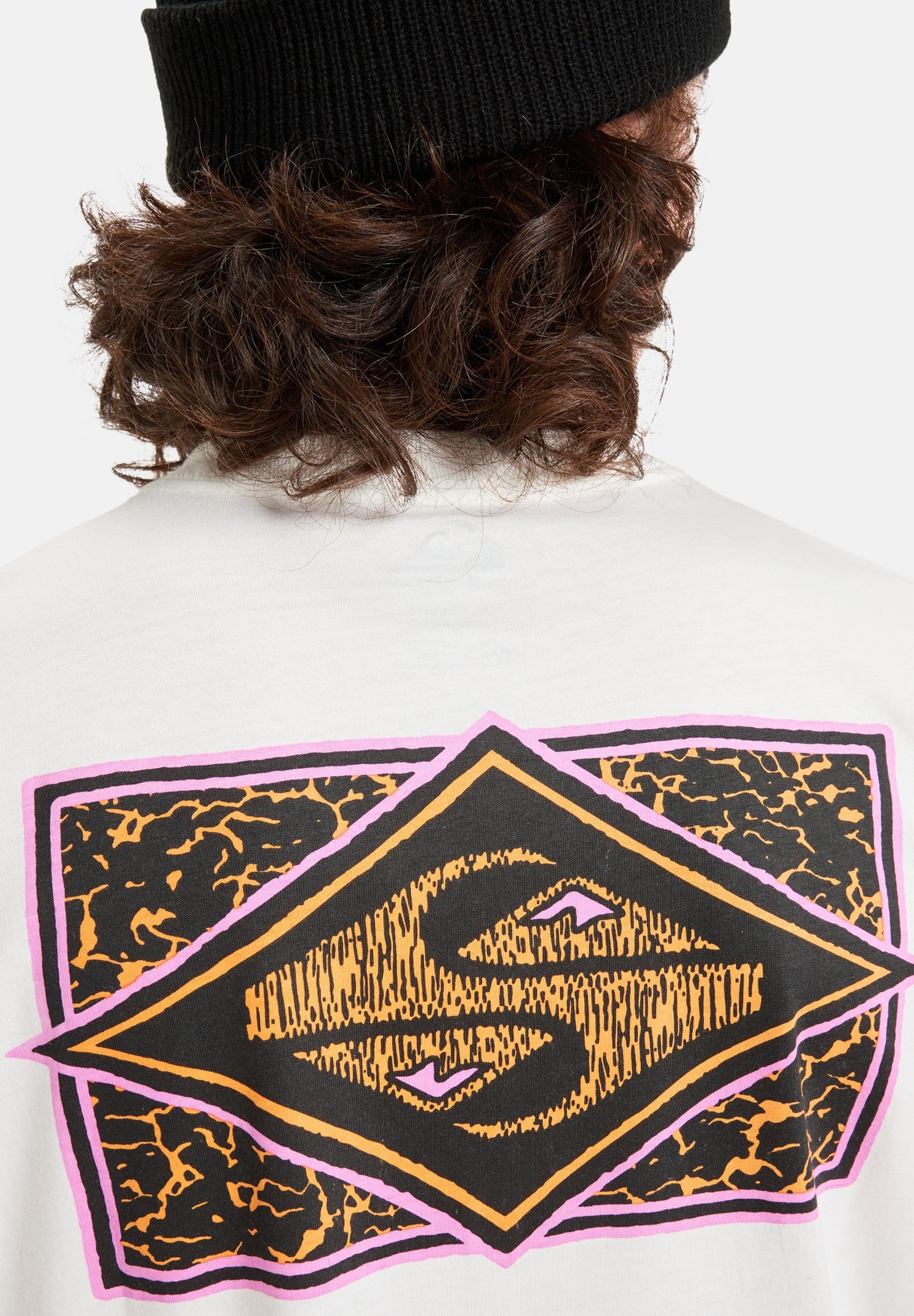 Quiksilver EVO YOUTH CRISIS - T-shirt met print - sneeuwwit
