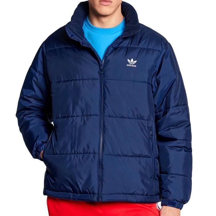Chaqueta acolchada azul para hombre de Adidas