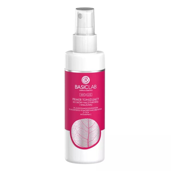 BasicLab Tonic - Primer for kapillær og sensitiv hud 150 ml