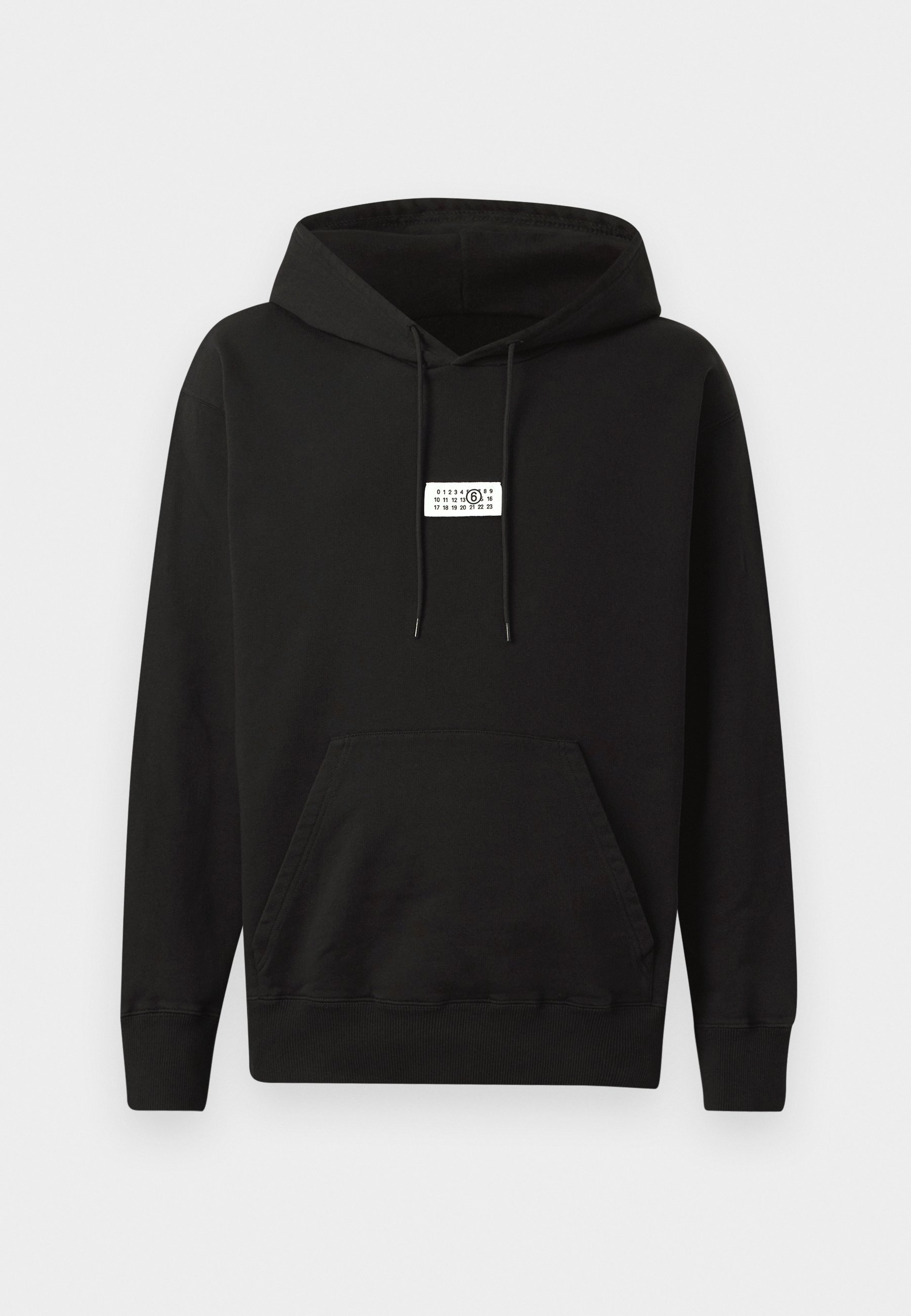 Felpa con cappuccio MM6 Maison Margiela - nera