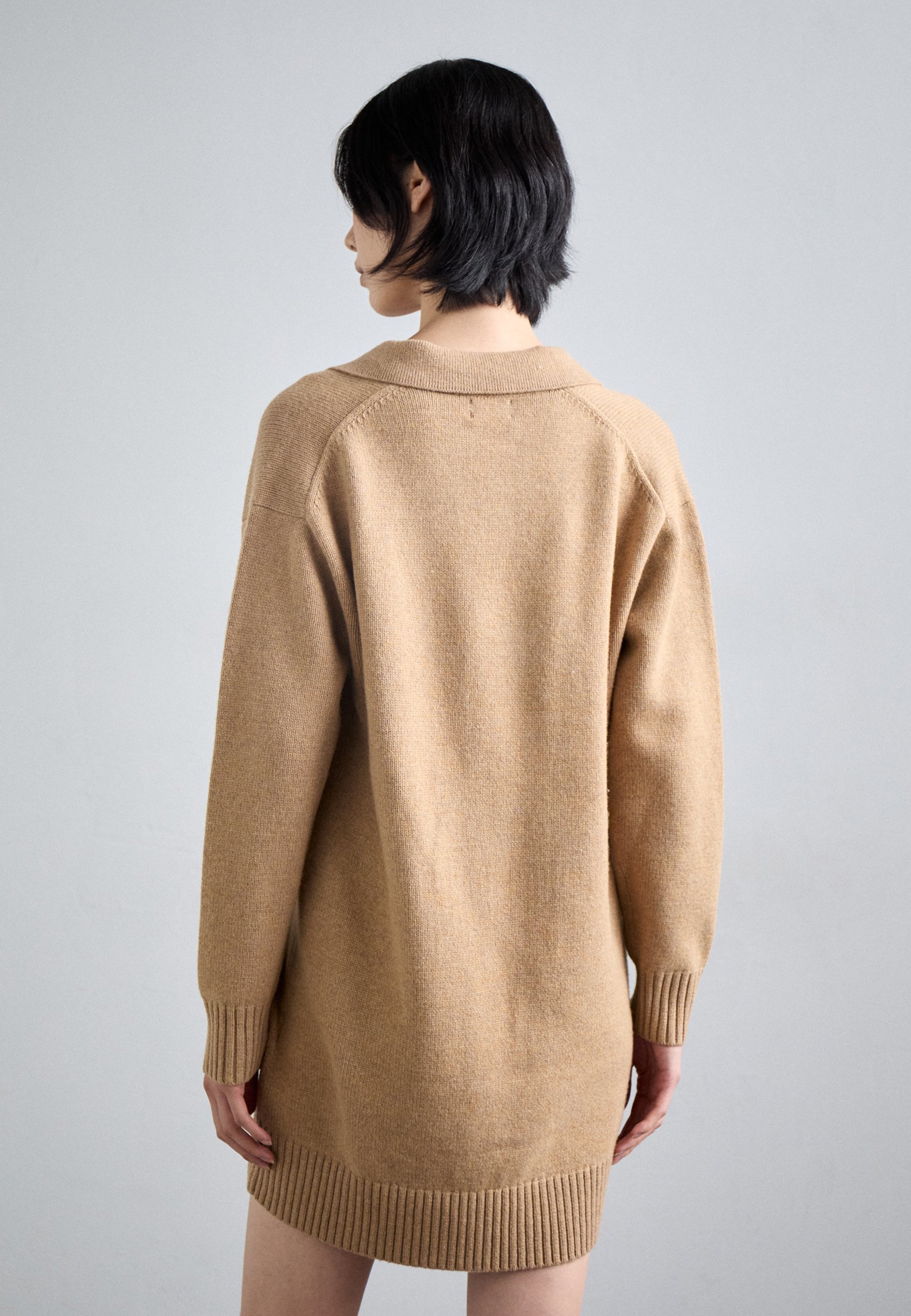 Abiti Polo Ralph Lauren - Abito maglione - collezione cammello mélange