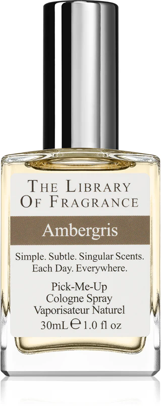 De Library of Fragrance Ambergris unisex eau de cologne