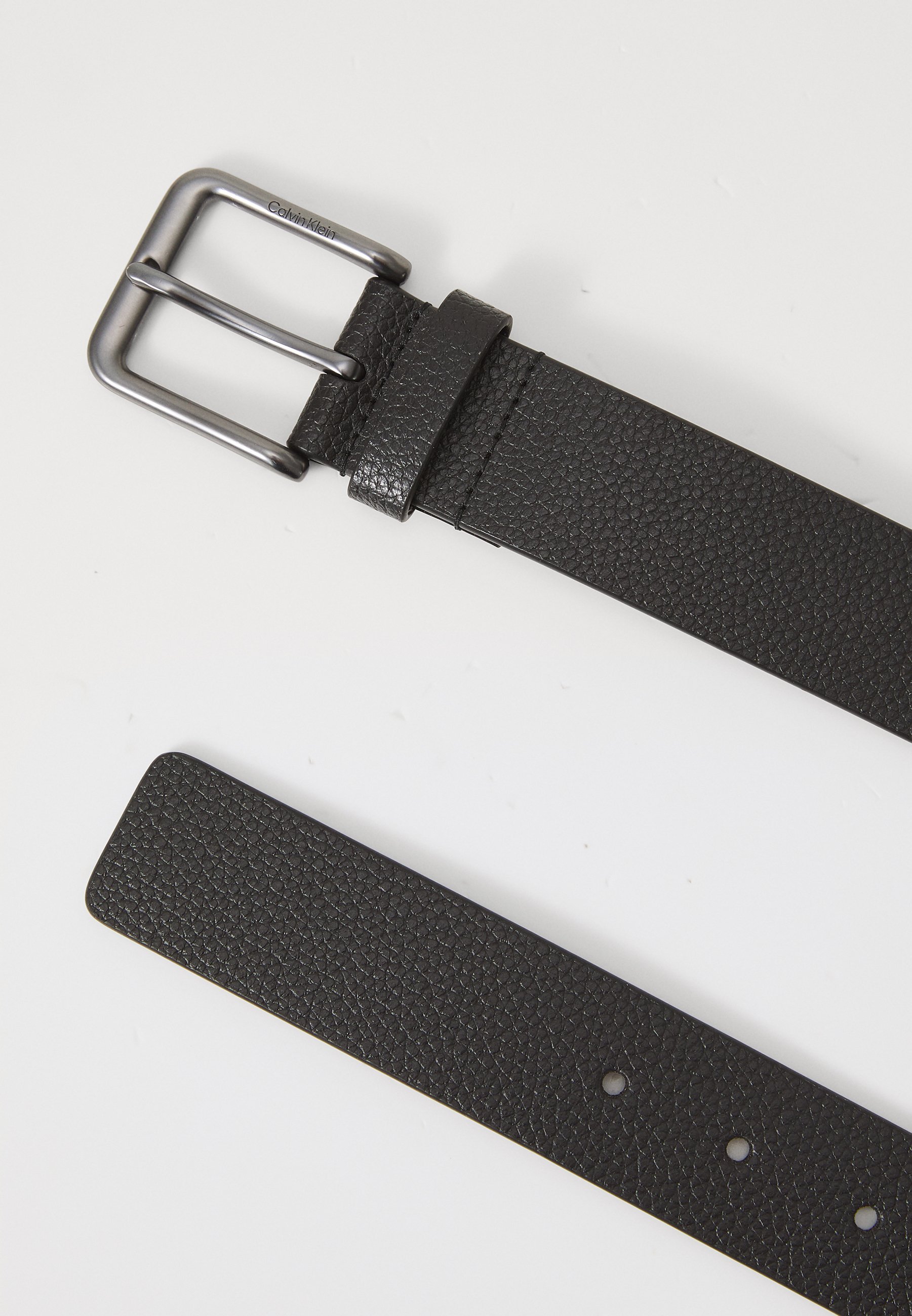 Calvin Klein CASUAL - Riem - zwart/mat metaalkleurig