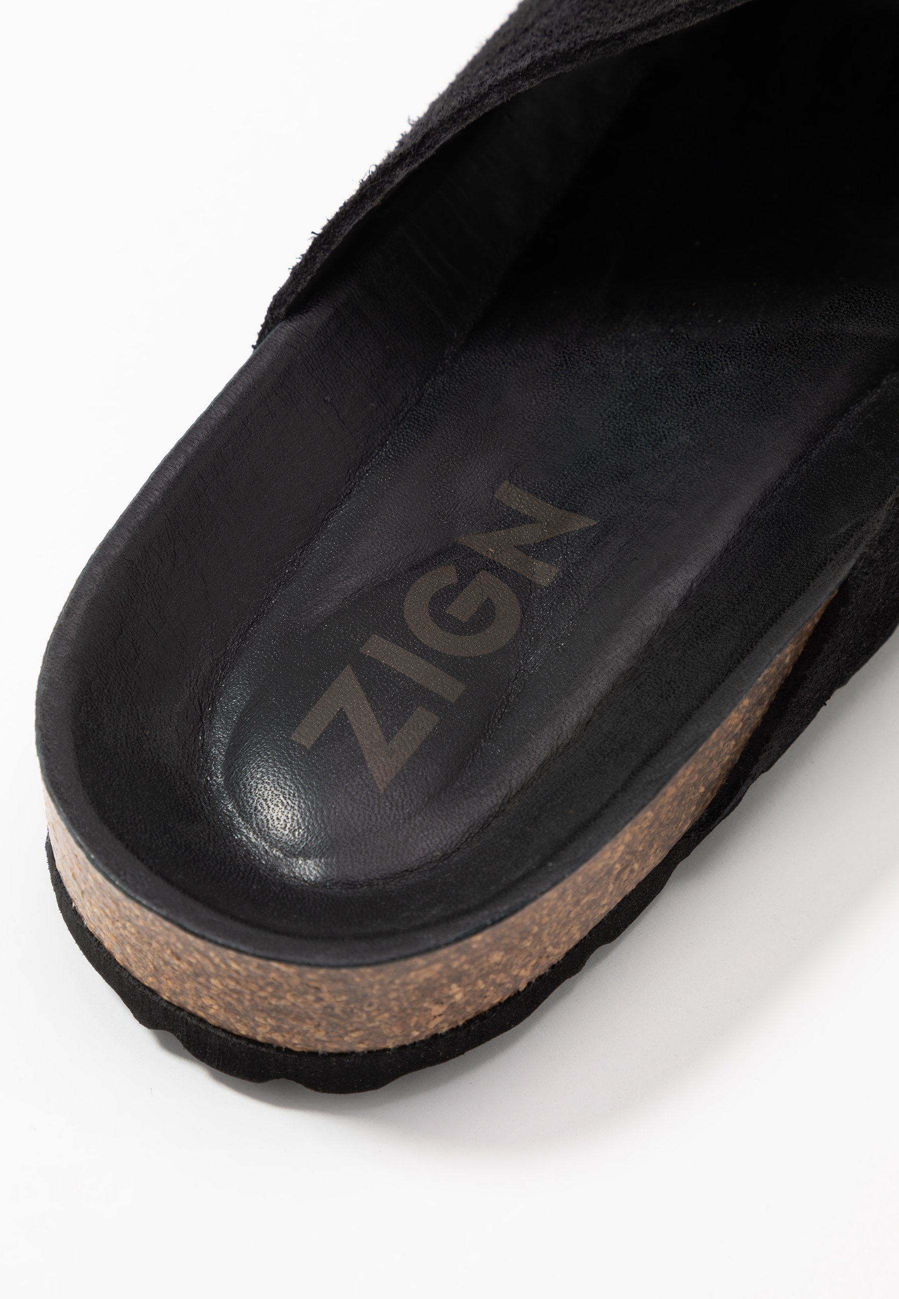 Zign LEATHER - Mules - nere