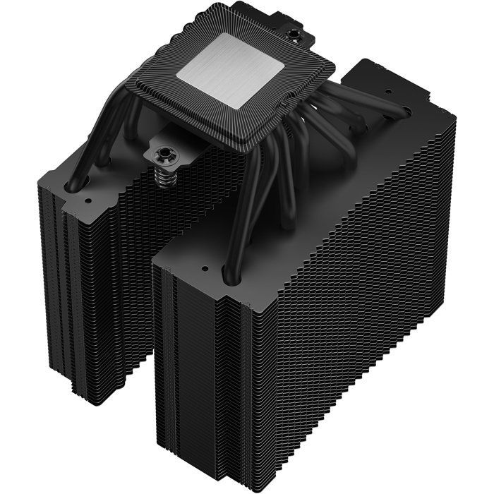 DEEPCOOL - ASSASSIN IV VC Vision - R-ASN4-BKNVMD-G - CPU-Kühler - Schwarz - Magnetisches Display - 7 Kanäle - TDP 300 W