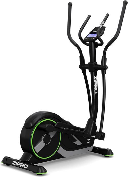 Ellittica Zipro Wave per uso domestico - 32 livelli di resistenza magnetica, sensori di frequenza cardiaca, 16 programmi