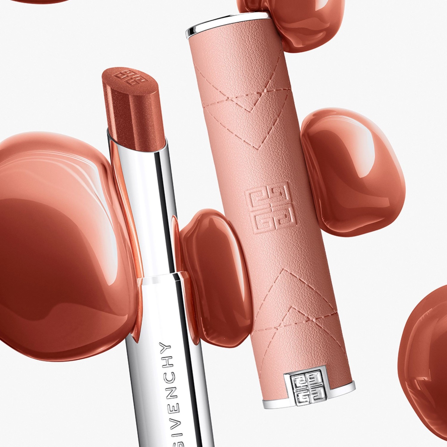 Givenchy Rose Perfecto Shine Serum Lipstick