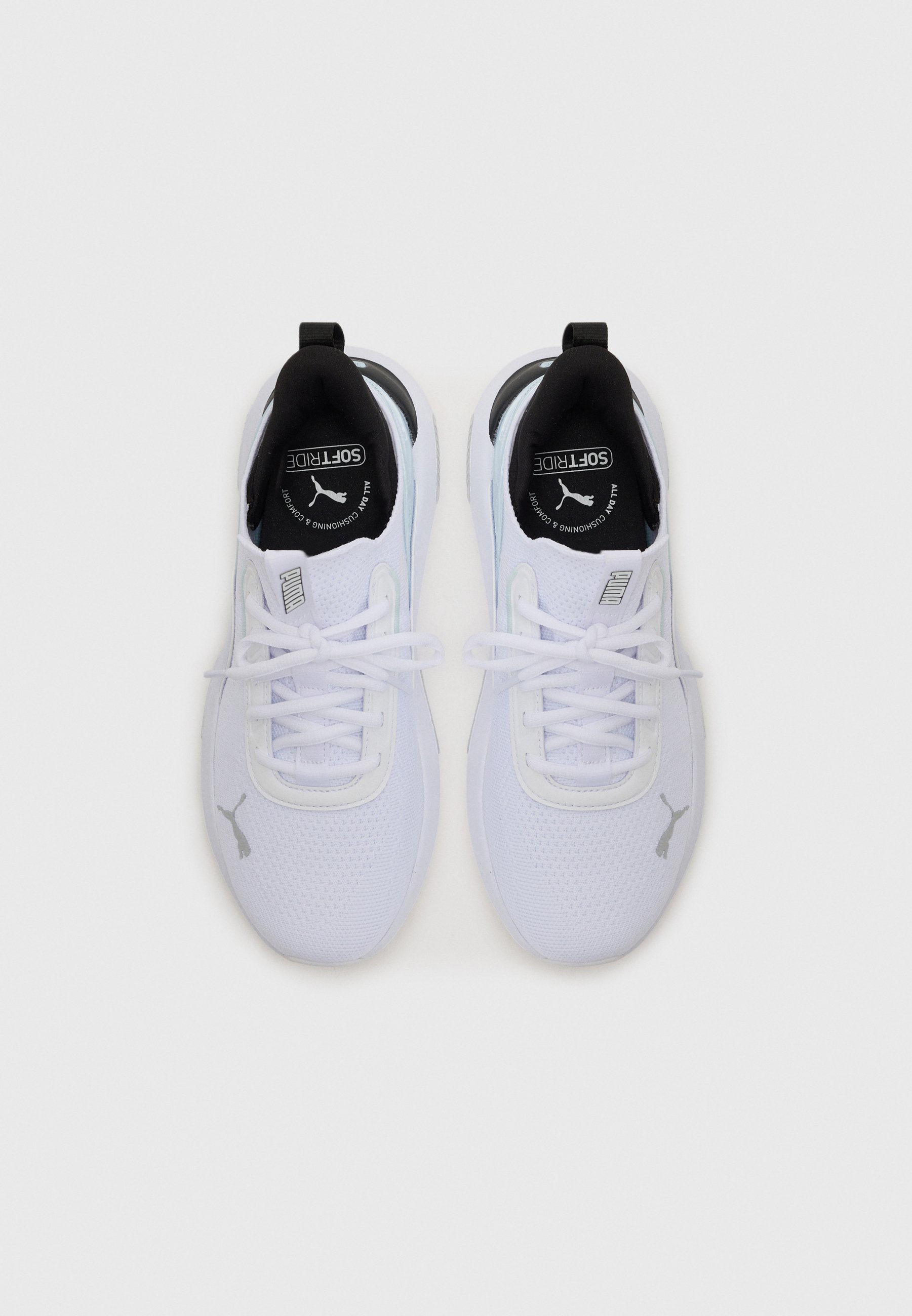 Puma SOFTRIDE ENZO 5 UNISEX - Treningssko - hvit/sølvfarget/svart