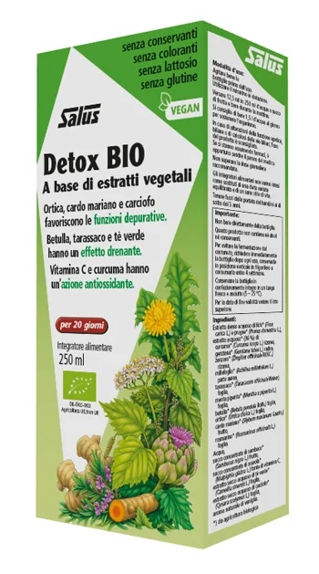 SALUS Salus Detox Biologisch voedingssupplement 250 ml Reinigende werking