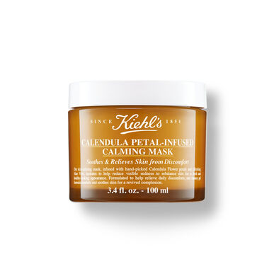 Kiehl's Calendula Petal Infused Calming Mask, punoitusta ehkäisevä kasvonaamio, 100ml