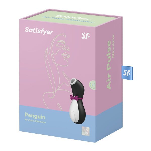 Вибратор-стимулатор Satisfyer Penguin Air Pulse<br>10,8 цм x 5,8 цм x 5,5 цм