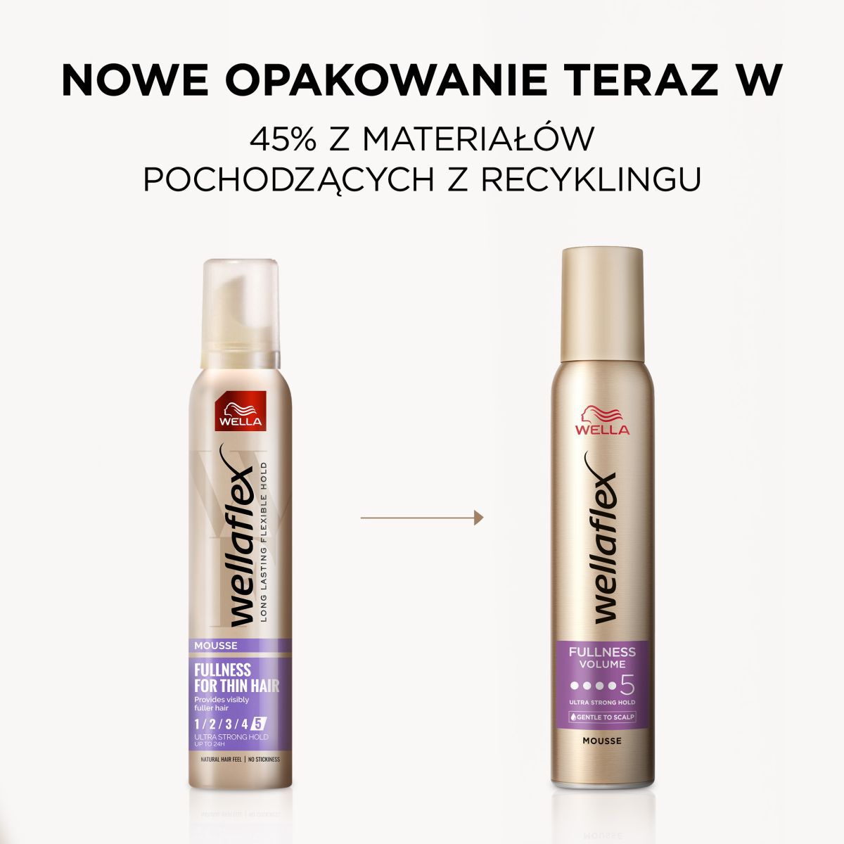 Mousse capillaire Wella 200 ml Volume pour cheveux fins