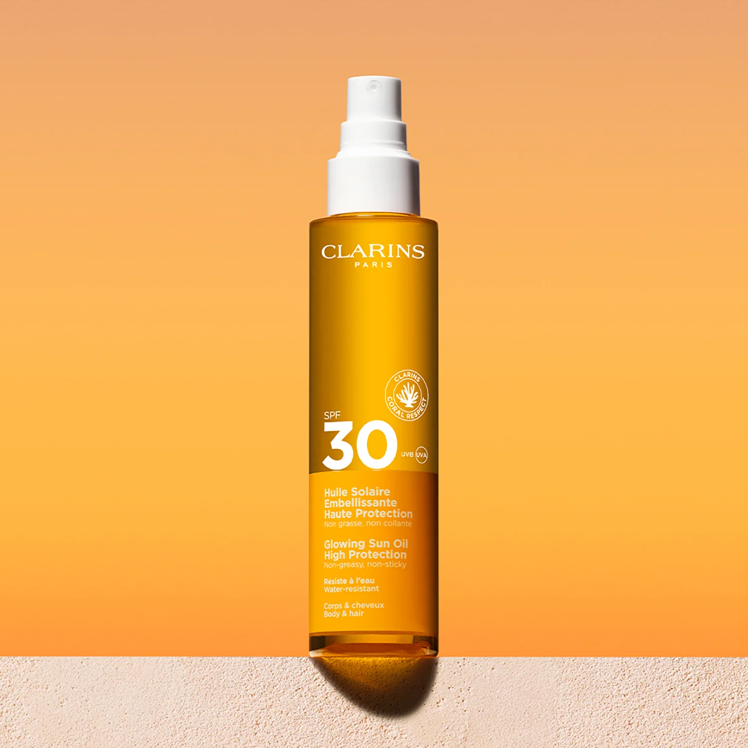 Sole Huile Solaire Embellissante Haute Protection SPF30 - Olio solare corpo alta prot., Spray solare corpo alta prot.