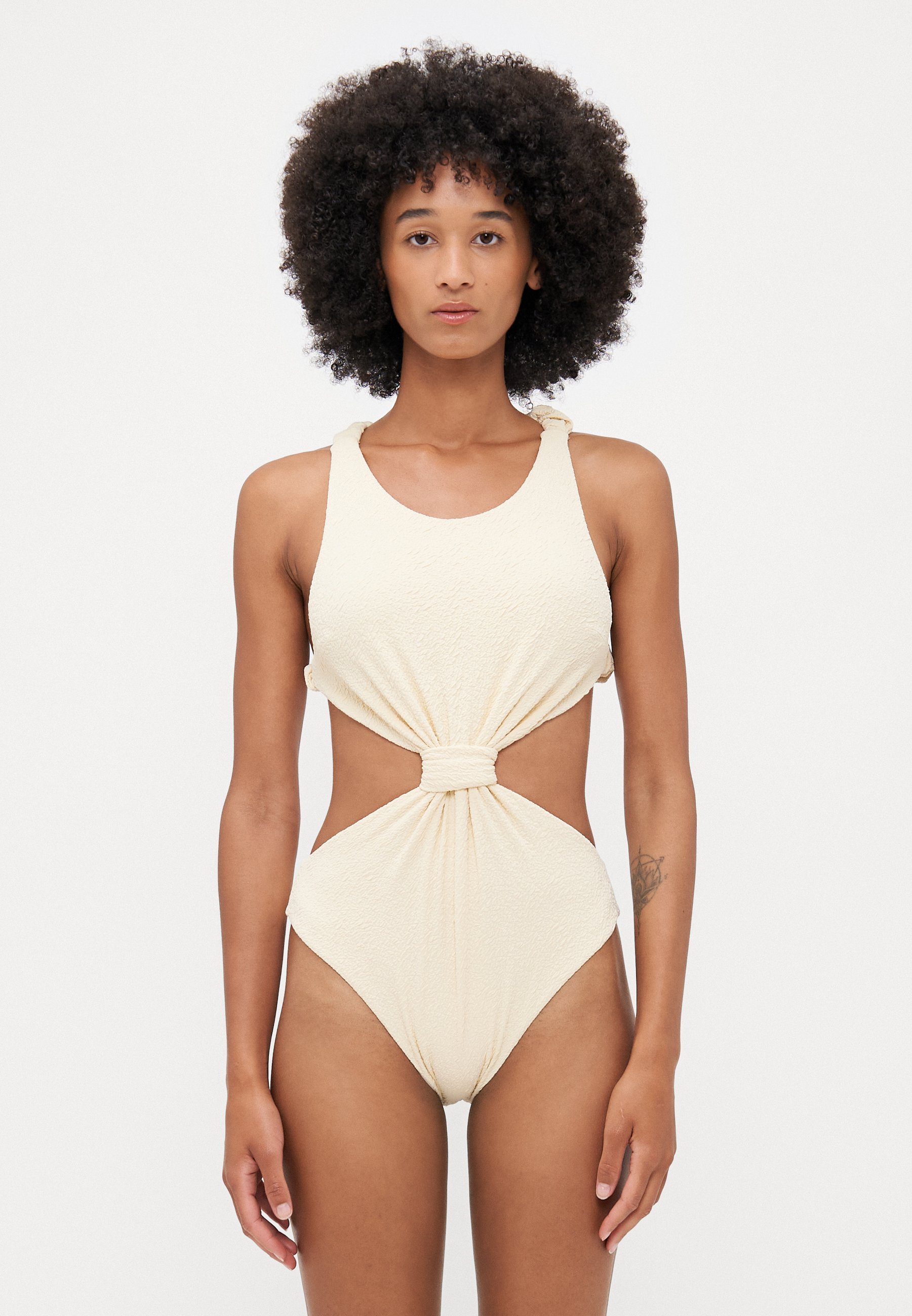 „Undress Code CINEMA PARADISO“ – maudymosi kostiumėlis – sviesto geltonumo