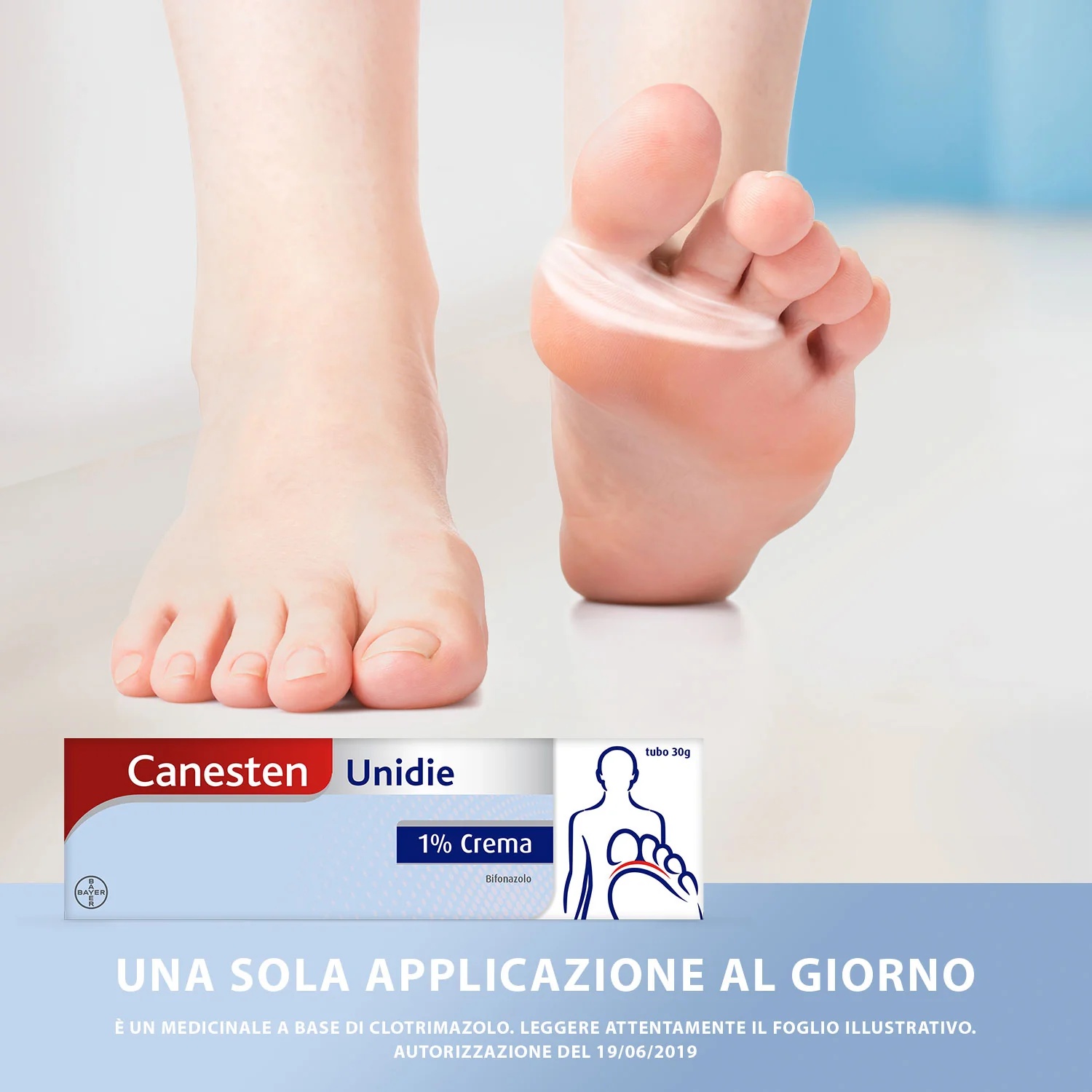 Crema antimicótica BAYER Canesten Unidie 30 g. Hongos y micosis.