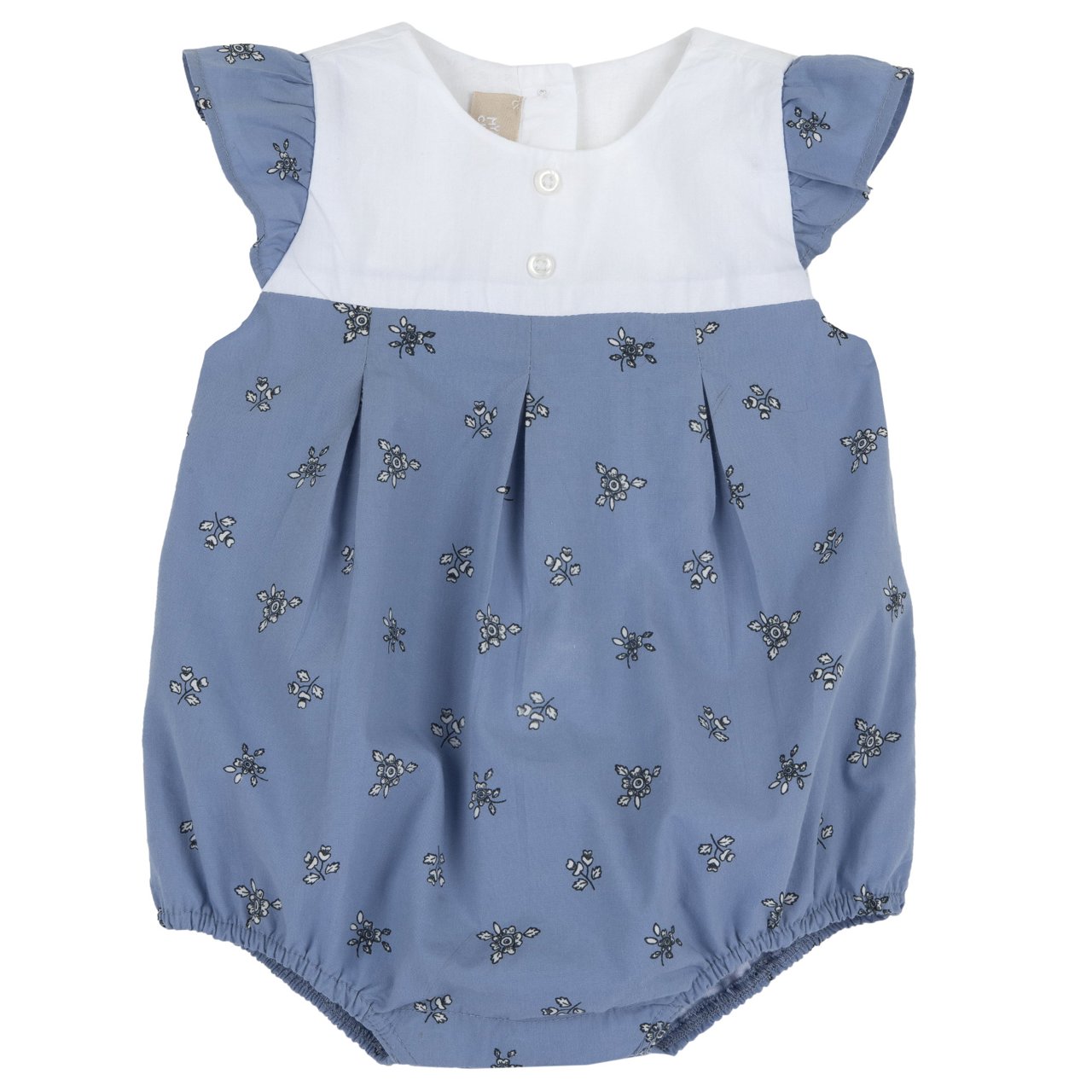 Combinaison à petits motifs floraux sur tout le vêtement